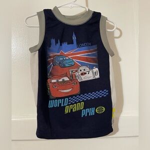 2011 Cars 2 lightning McQueen tank size 2
